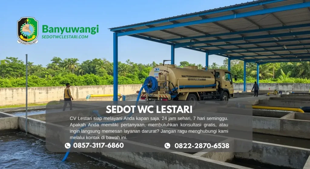 Sedot WC Kabat Banyuwangi murah dan cepat