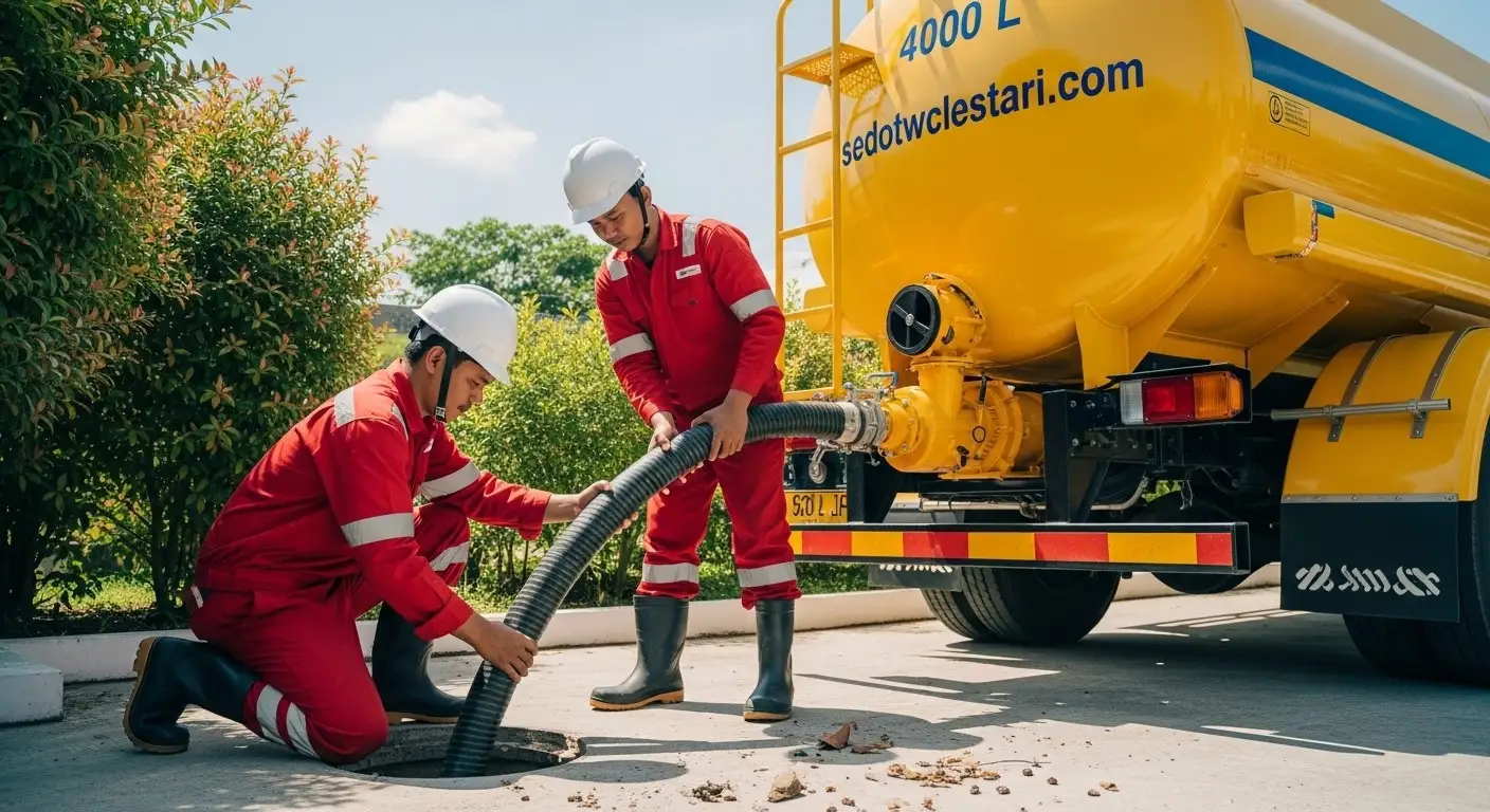 Layanan Sedot WC Profesional Jasa Sedot WC Lestari